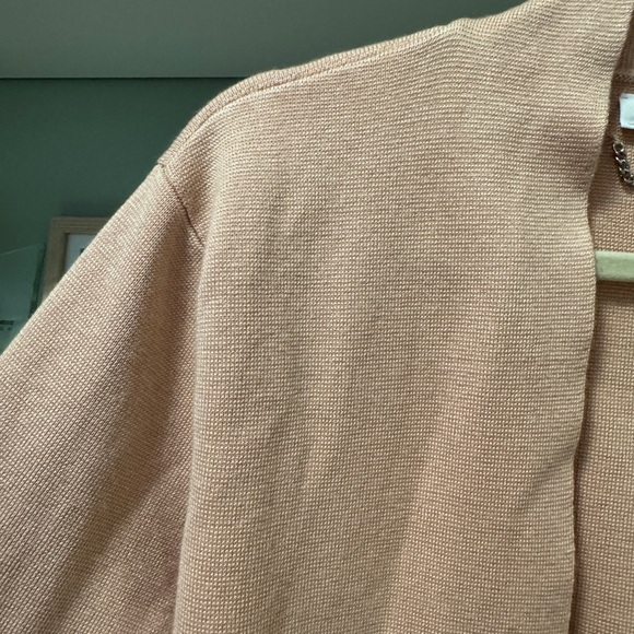 SALE: 3/$25 - Calvin Klein Pink Open Front Cardigan - Large - GUC - Picture 3 of 7